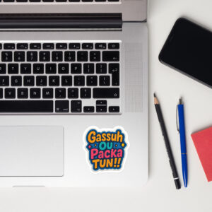 Gassuh Ou Packa Tun!! Stickers