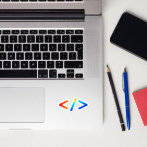 HTML TAG Laptop Stickers