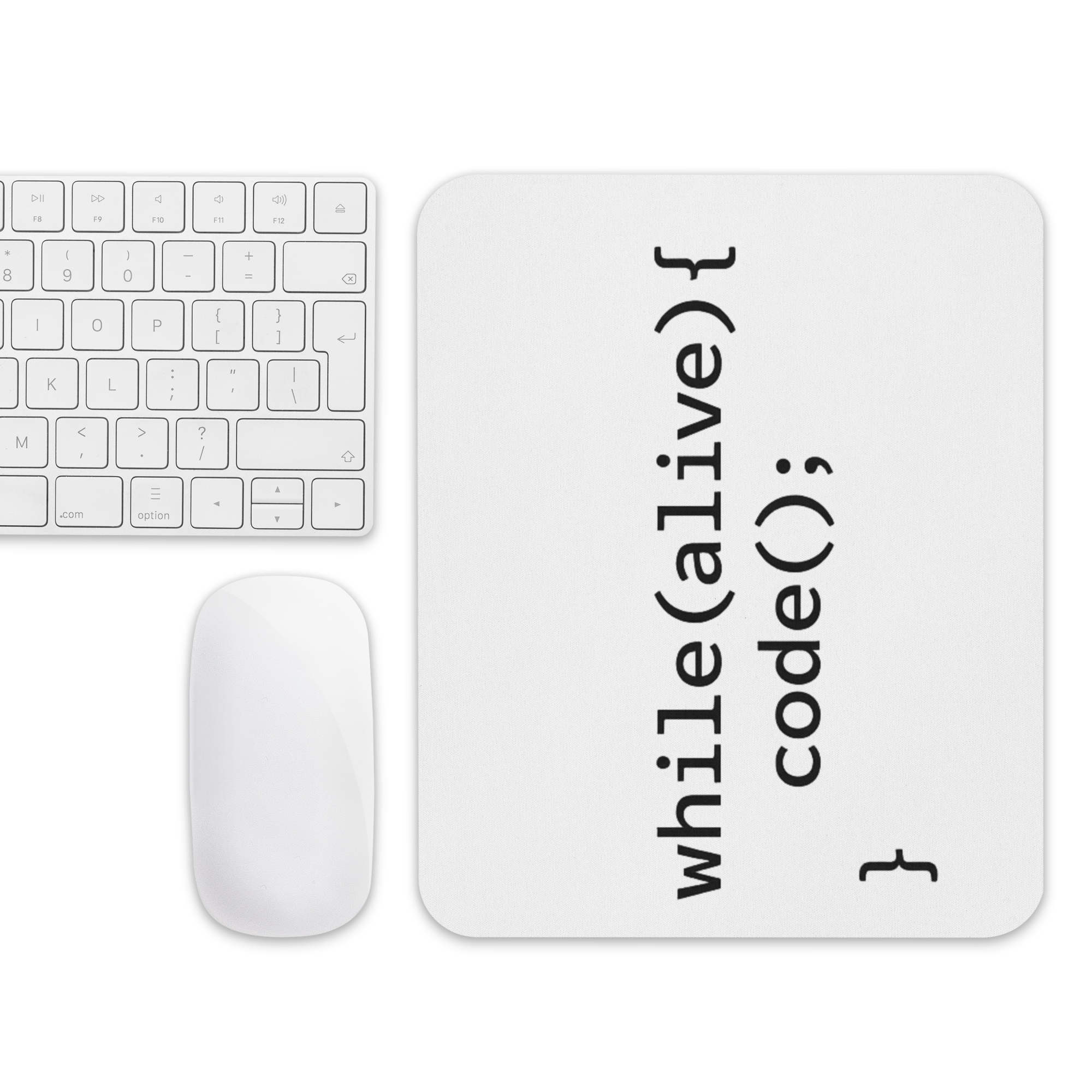 While(alive){ code(): } Mouse Pad - Image 3