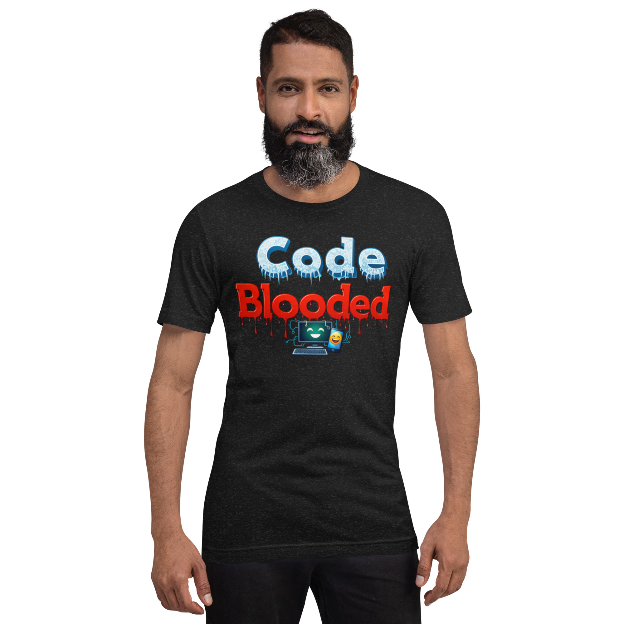 Code Blooded – Funny Programmer T-Shirt - Image 6