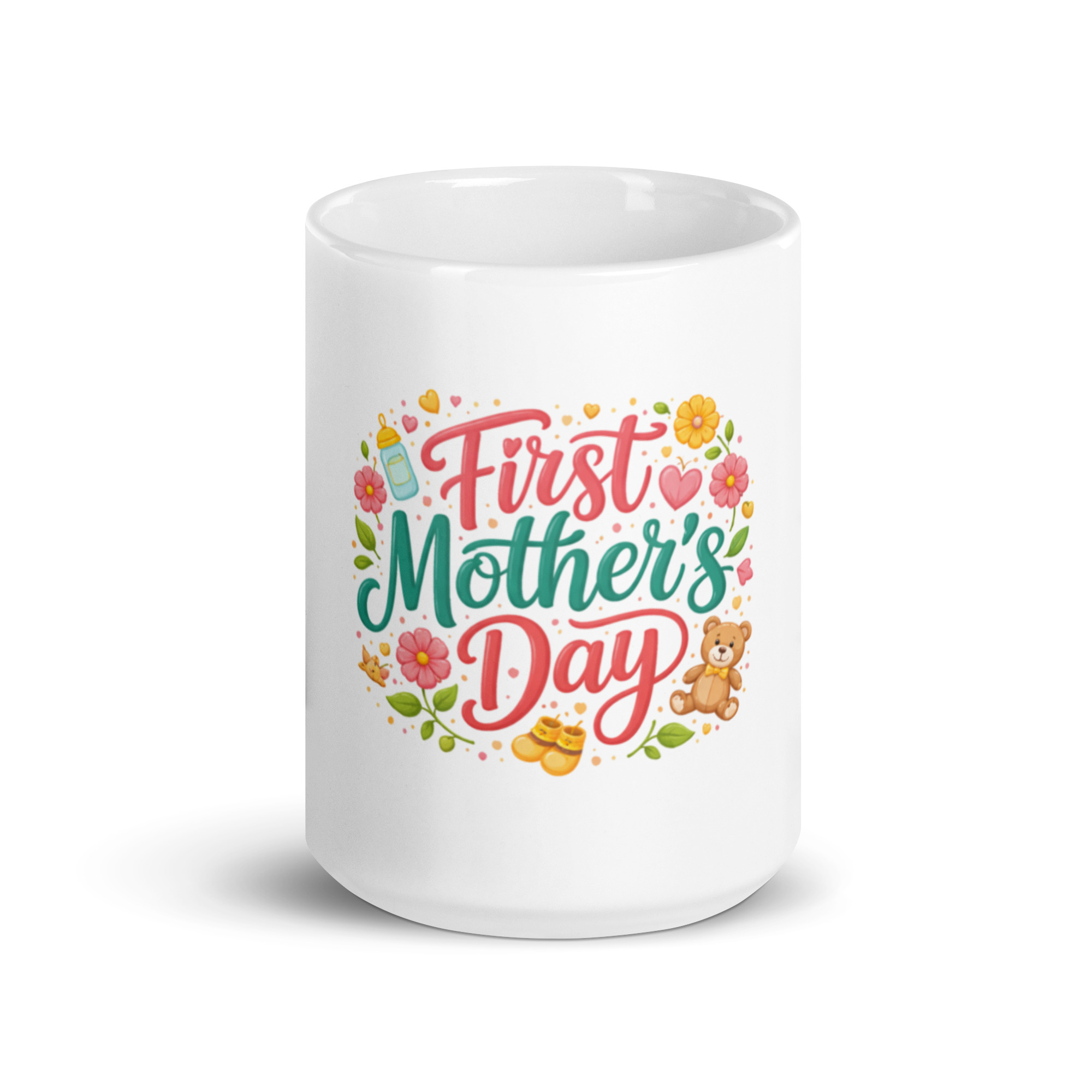 White glossy First Mother's Day mug - Image 6