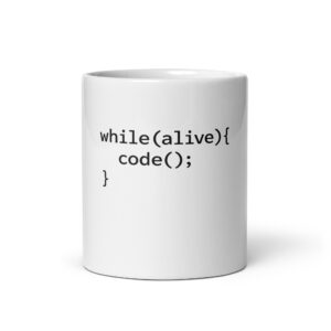 while( ) loop code mug